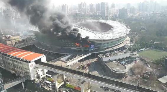 從上海虹口足球場火災事故引發(fā)對臨汾鋼結(jié)構建筑防火的深思