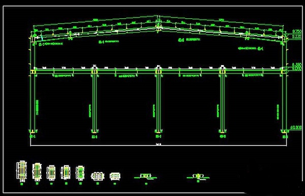 鋼結構廠房設計圖和施工圖有什么關系？